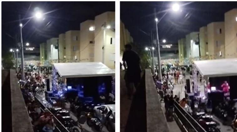 Tiroteio e correria são registrados em festa no Cais do Porto, em Fortaleza