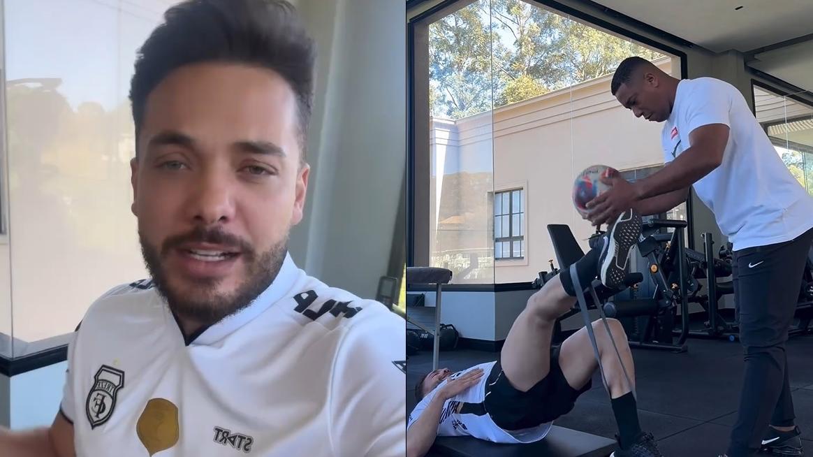 Wesley Safadão anuncia que será jogador de futebol profissional em time da Série D