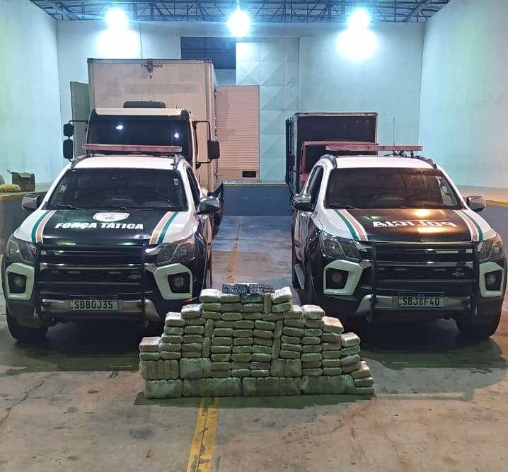 Caminhoneiro é preso em Tianguá, no Ceará, levando 135 quilos de maconha com nota fiscal de artesanato