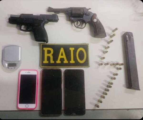 Suspeito é preso pela PMCE e duas armas e munições são apreendidas durante ação em Iguatu