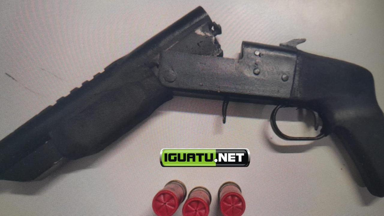 Espingarda calibre 12 é apreendida em Iguatu