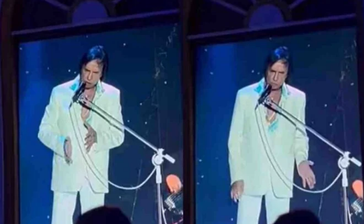 Roberto Carlos se irrita, dá bronca no palco e ameaça parar show em Recife
