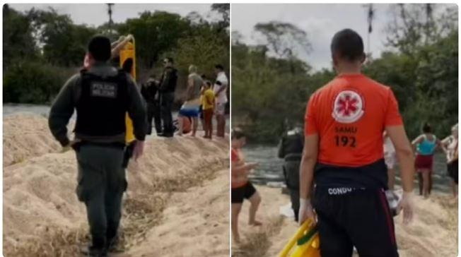 Tia tenta resgatar sobrinha e ambas morrem afogadas em rio município de Morrinhos, no Ceará