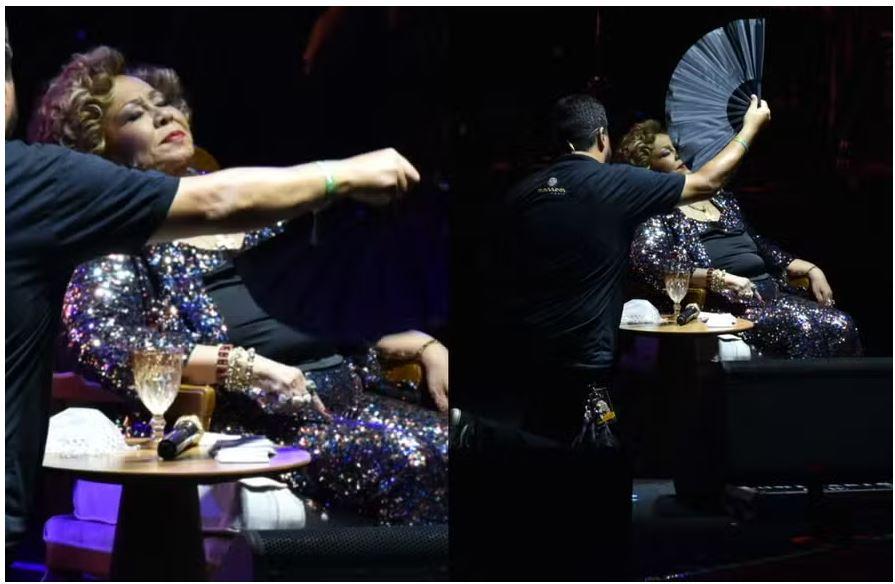 Alcione passa mal em show e apresentação em Pernambuco é interrompida