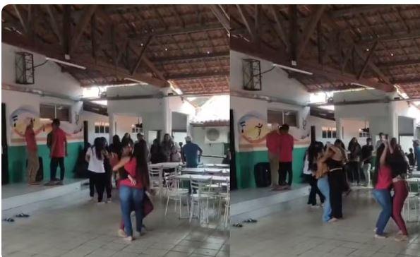 Com celular proibido, escola de Ibaretama no Ceará, usa forró para promover interação entre alunos