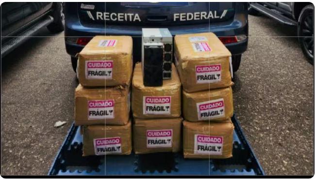 Máquinas mineradoras de bitcoin são apreendidas no Aeroporto de Fortaleza