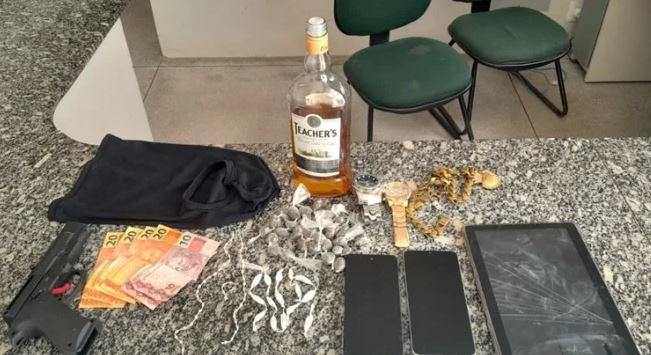Menores são apreendidos com drogas em Tarrafas