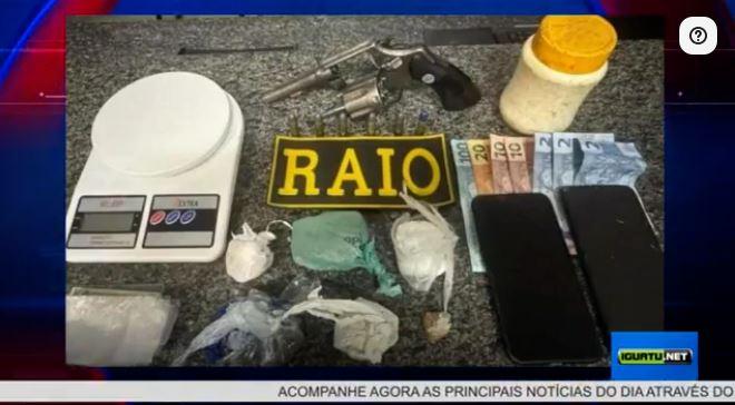 Prisão por tráfico de drogas, em Iguatu