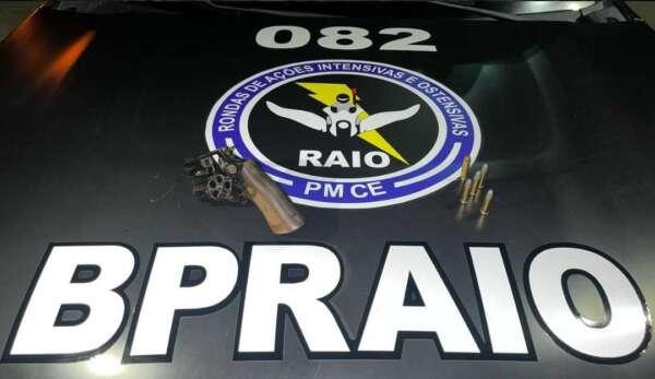 Adolescente é capturado pela Polícia Militar em Várzea Alegre, após postar foto com arma nas redes sociais