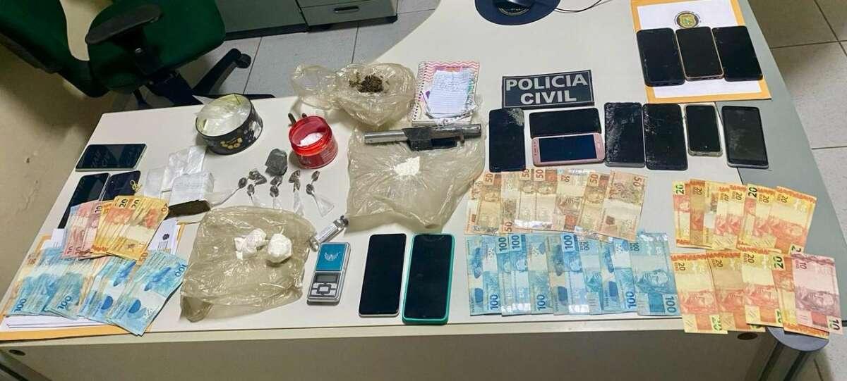 Casal é preso em flagrante pela Polícia Civil durante operação conjunta em Cariús e Jucás, no Interior Sul do Ceará