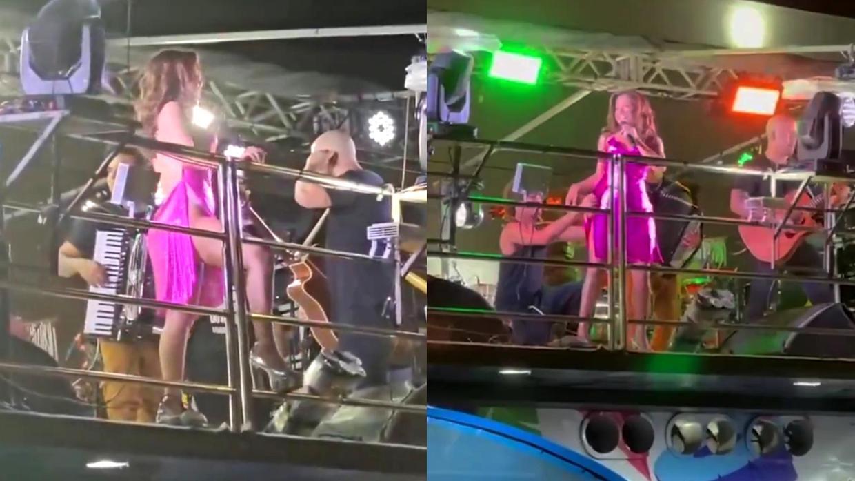Vestido de Maiara arrebenta em trio elétrico de Carnaval na Bahia e sertaneja quase fica nua