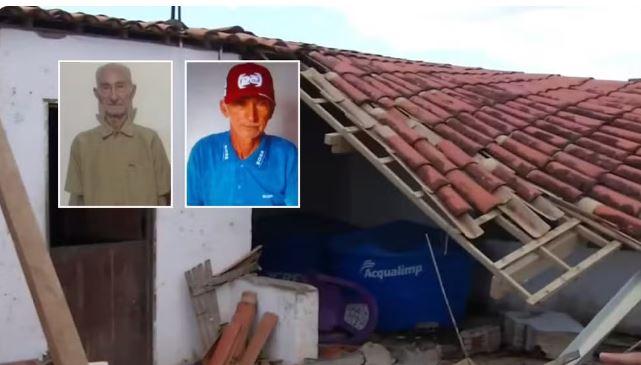 Caminhonete desgovernada invade casa e mata pai e filho que tomavam café no alpendre