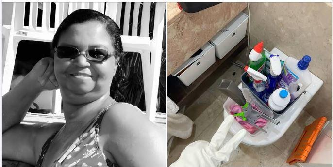 Mulher mistura produtos de limpeza para faxina, inala a substância e morre em Goiânia.