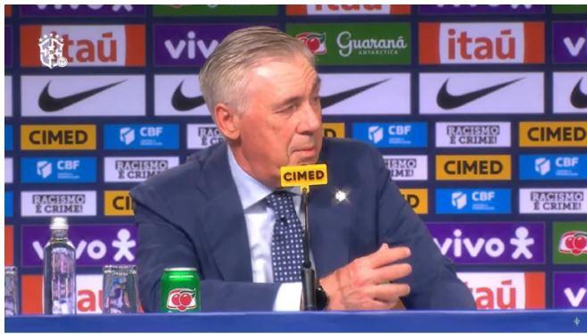 Ancelotti anuncia convocados da Seleção Brasileira; veja a lista completa