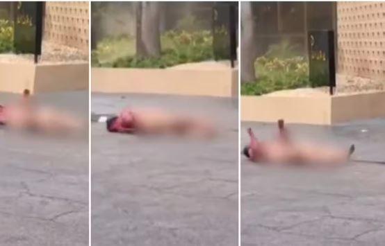 Encontro em motel termina com homem pelado e ensanguentado no meio da rua em Fortaleza