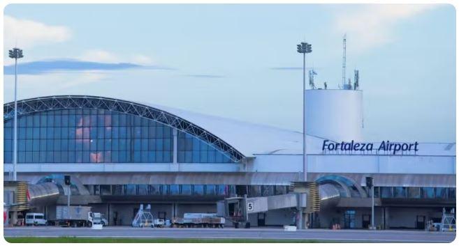 Pneu de avião estoura e pista fica interditada no aeroporto de Fortaleza