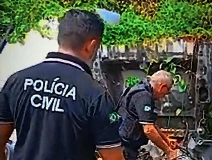 Polícia Civil fecha sucata clandestina, prende suspeito e apreende 30 motores de origem criminosa em Fortaleza