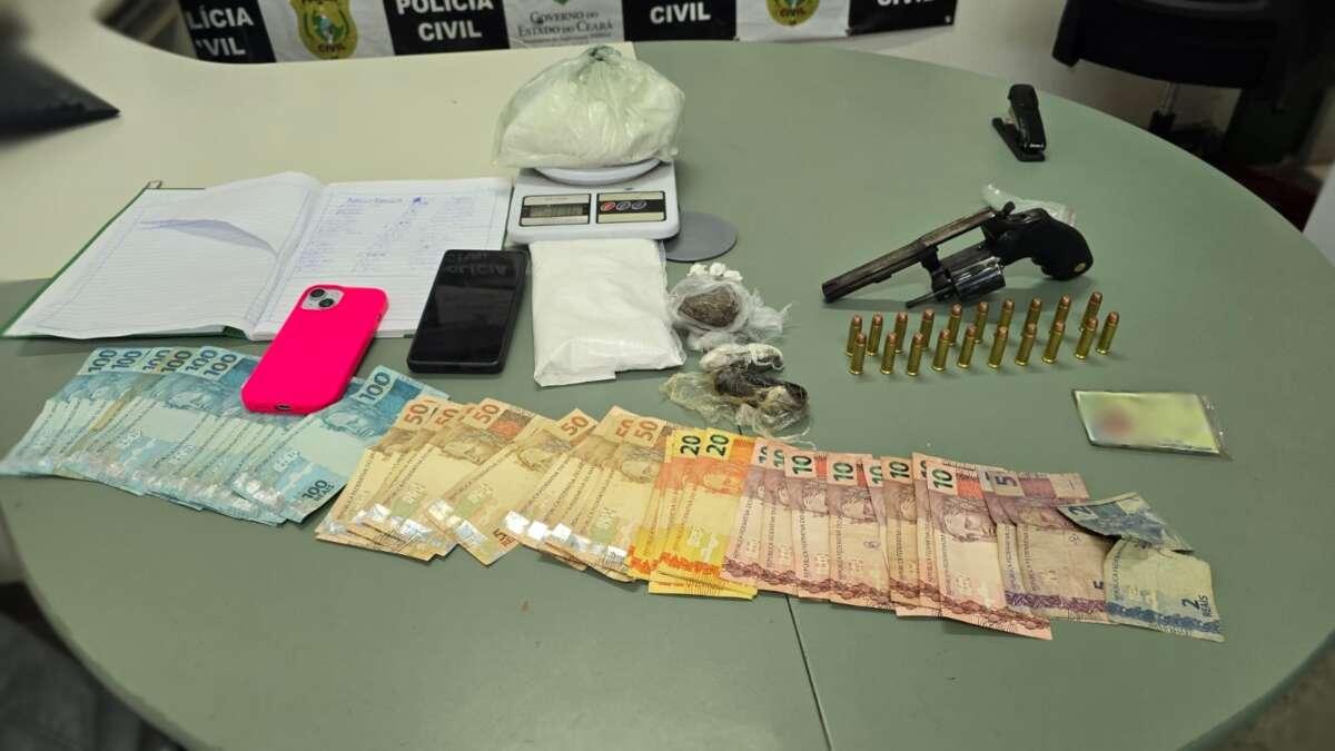Polícia Civil prende suspeito por tráfico de drogas em Iguatu no Ceará