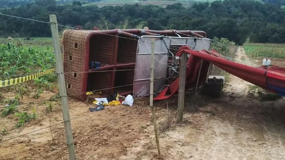 Piloto de balão é preso após voo irregular ocasionar morte de mulher em São Paulo