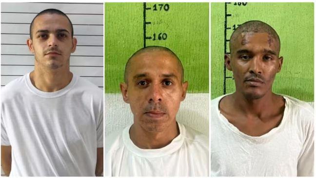 Polícia captura três detentos que fugiram de presídio em Acopiara; um segue foragido