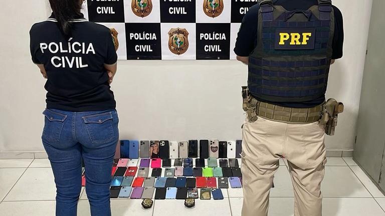 Polícia prende em Icó trio suspeito de furtar celulares durante festejos em Barbalha