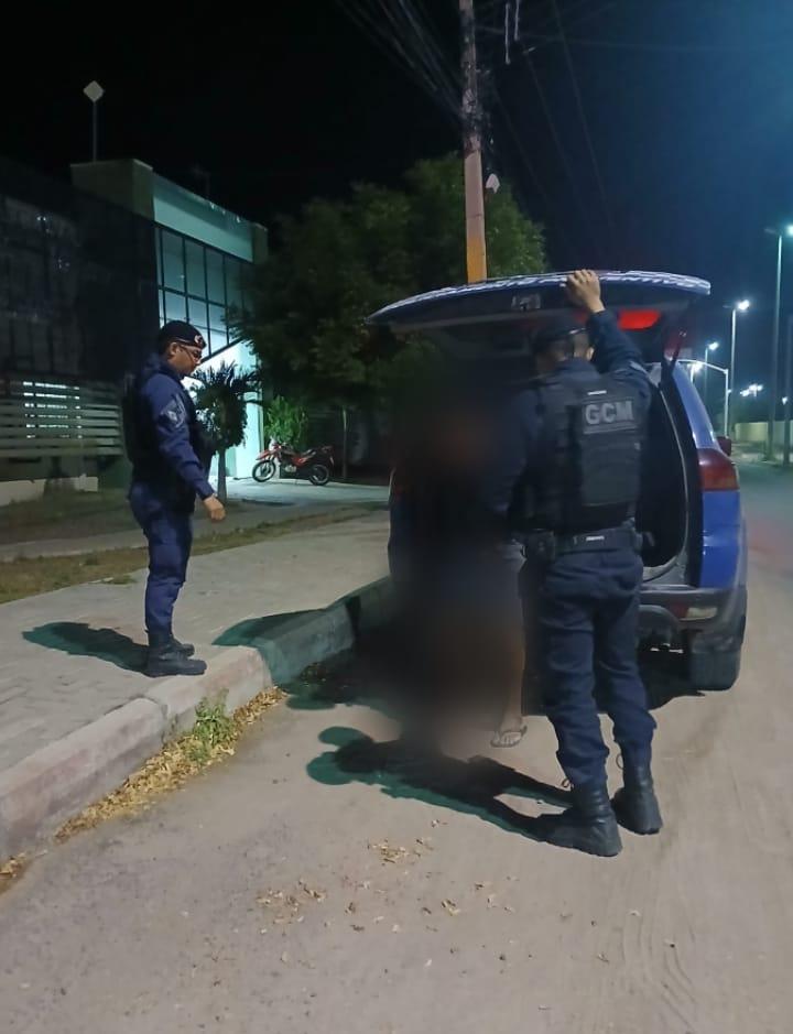Guarda Civil Municipal de Iguatu conduz homem à delegacia por descumprimento de medida protetiva
