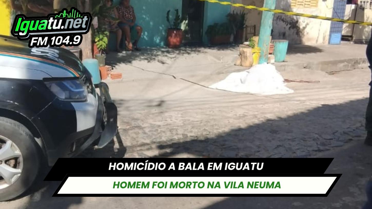 Homem é assassinado em Iguatu, na tarde desta sexta-feira