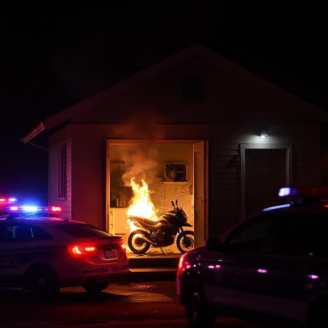 Incêndio Criminoso é Registrado em Senador Pompeu; Suspeito Foi Preso em Flagrante