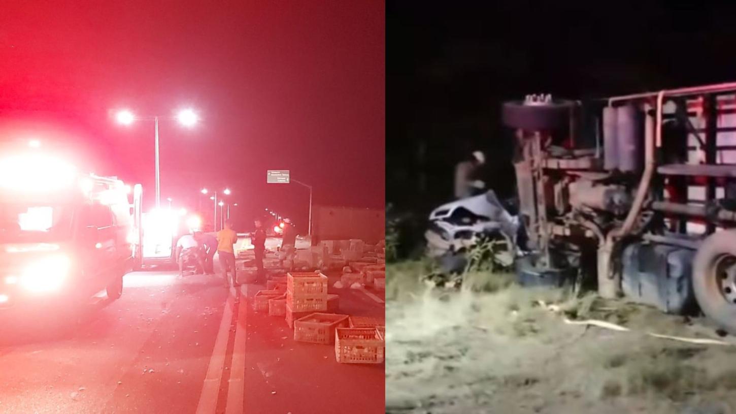 Tragédia: Seis pessoas morrem em acidente na na zona rural de Tamboril