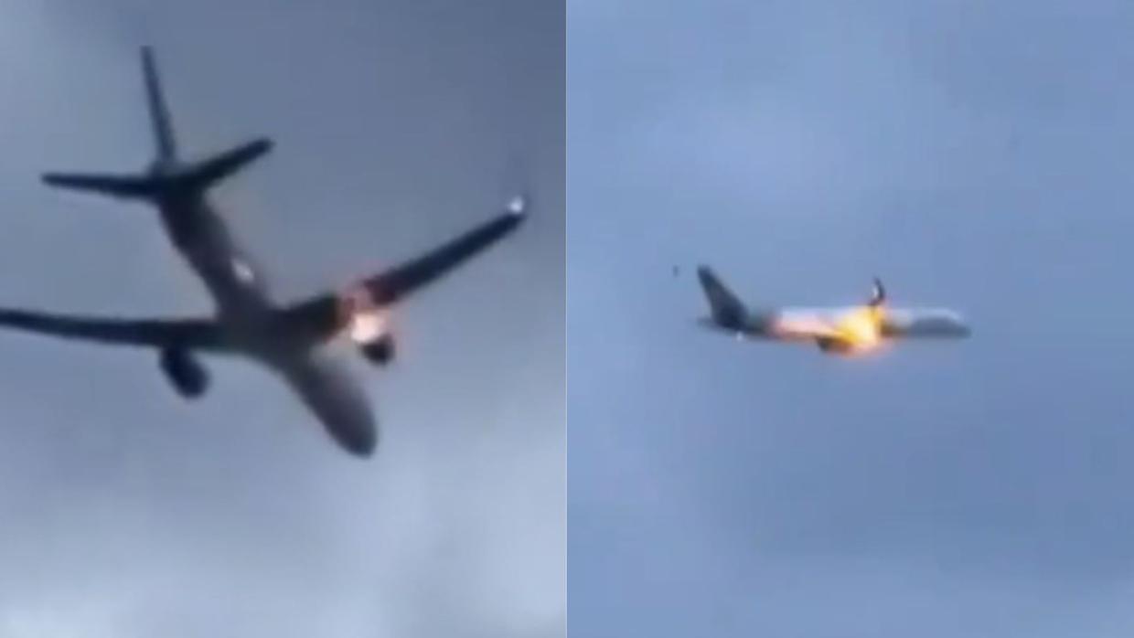 Avião com 273 passageiros tem falha no motor e faz pouso de emergência na Itália