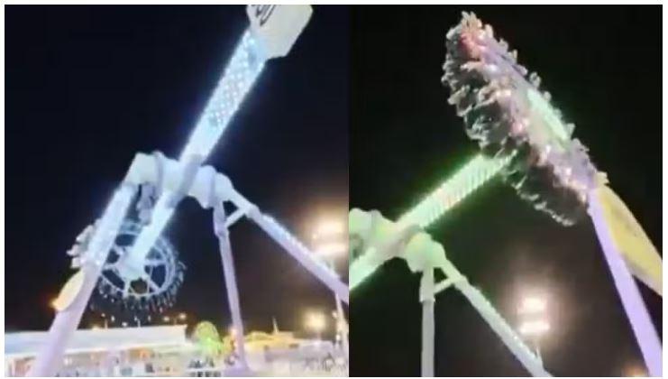 Brinquedo quebra no ar e arremessa passageiros ao chão na Arábia Saudita