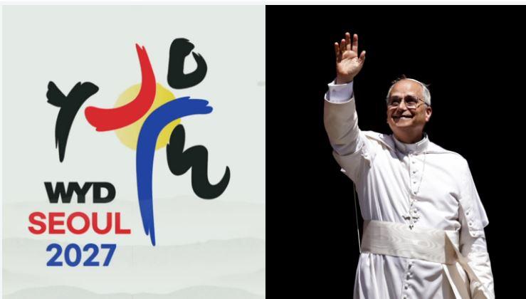 Papa Leão XIV anuncia data da Jornada Mundial da Juventude em Seul, Coreia do Sul, em 2027.