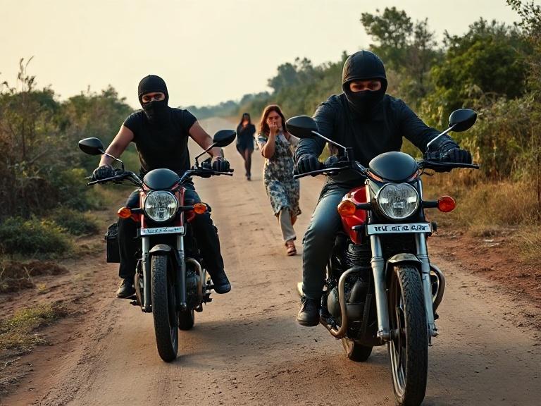 Jovem e mãe são assaltadas e têm moto roubada na zona rural de Baixio