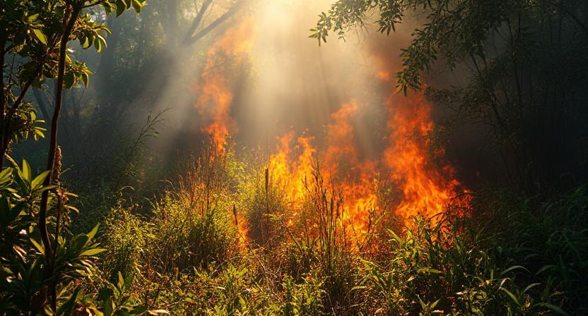 Mulher é autuada após colocar fogo e causar prejuízos em propriedade vizinha em Quixelô