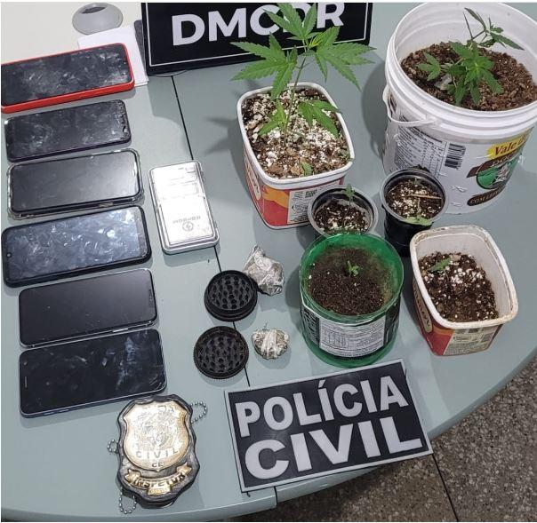 Polícia Civil prende homem em flagrante por tráfico de drogas em Cedro