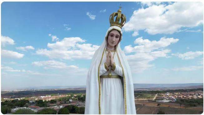 Monumento a Nossa Senhora de Fátima com 54 metros, será inaugurado no Crato
