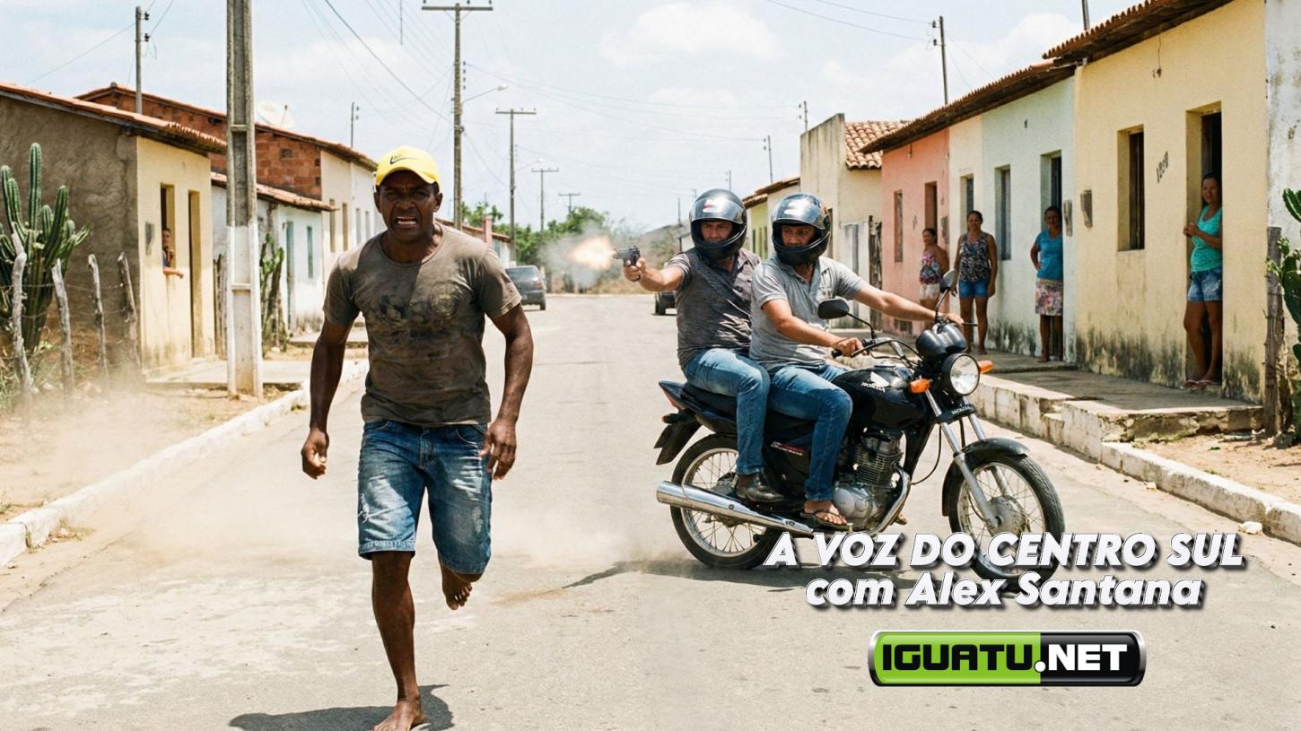 Homem escapa de tentativa de homicídio após perseguição e disparos de arma de fogo em Iguatu