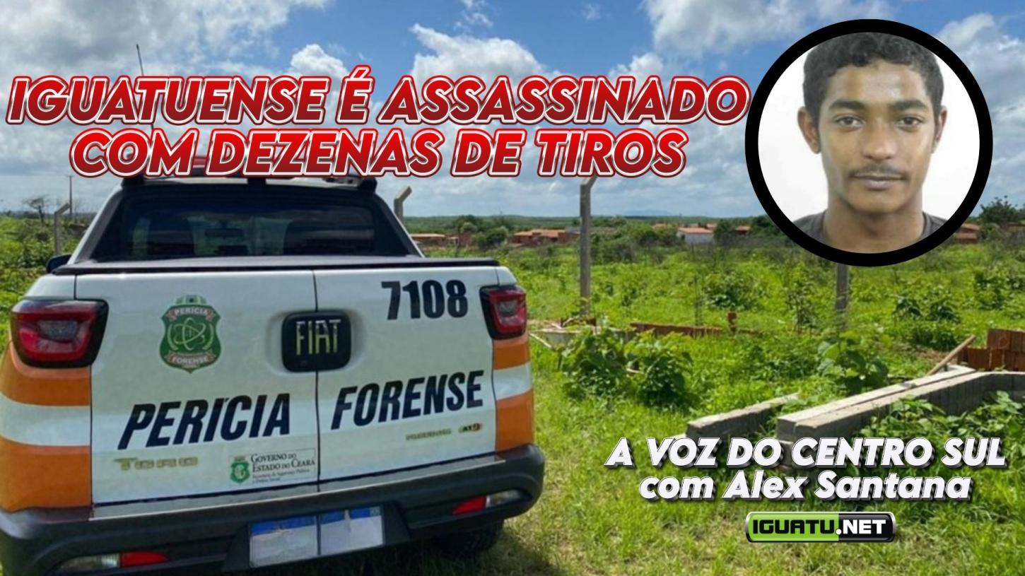 Iguatuense é encontrado morto com dezenas de tiros na divisa entre Cariús e Várzea Alegre
