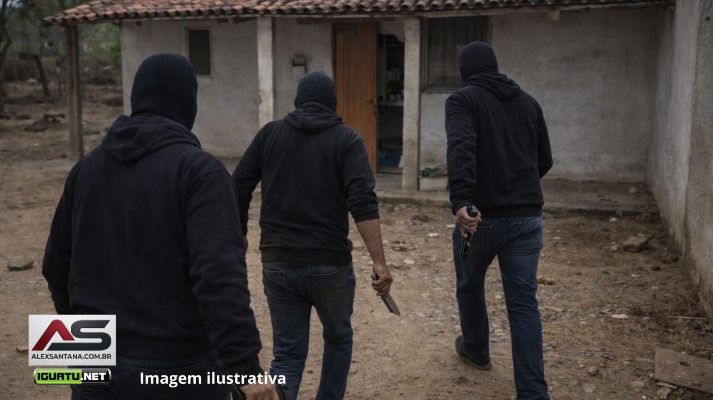 Bandidos invadem casa de comerciante na zona rural de Icó