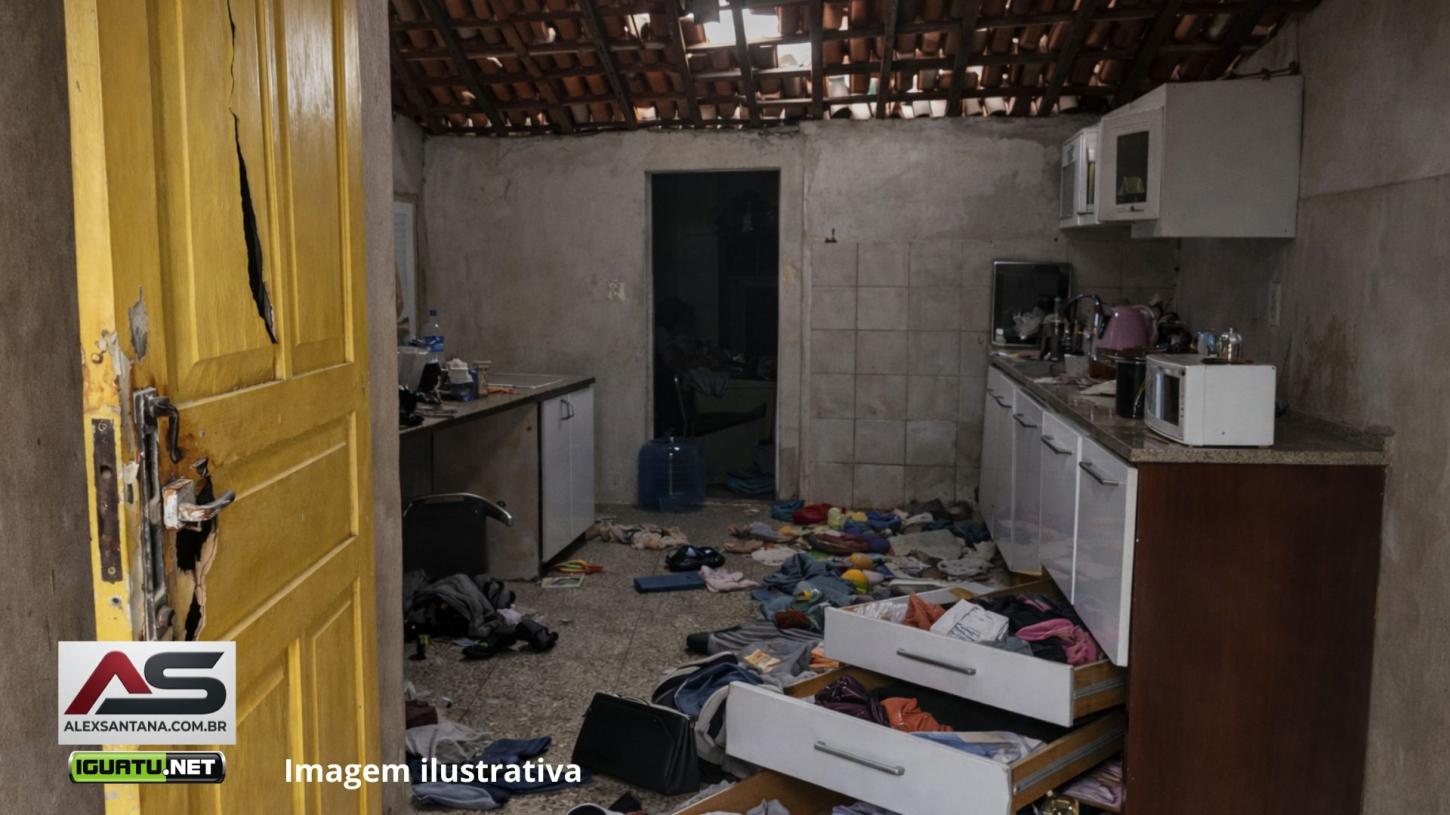 Casa é arrombada e furtada no bairro João Paulo II, em Iguatu