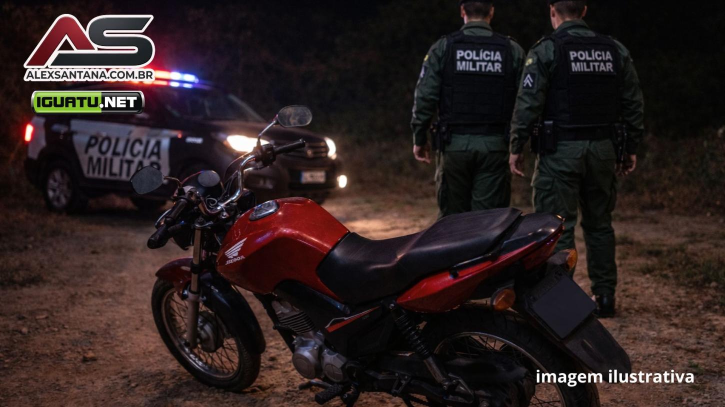 Polícia apreende motocicleta com queixa de roubo em Acopiara