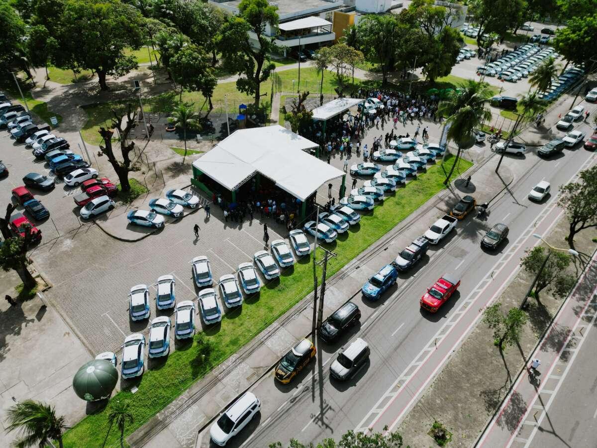 Governo do Ceará entrega mais de 100 viaturas e equipamentos às Guardas Municipais de 65 municípios