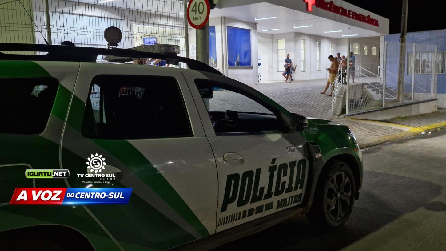Homem é assassinado com cerca de dez golpes de faca, em Iguatu, uma mulher ficou ferida