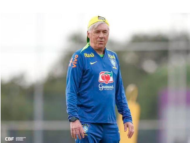 Ancelotti indica time titular do Brasil para estreia na Copa do Mundo contra Marrocos