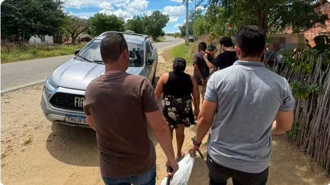 Casal é preso por cobrar mil reais de vereadora para não atear fogo em chácara em Quixadá no interior do Ceará