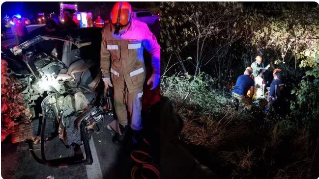 Grave acidente na BR-020 deixa dois mortos e quatro feridos em Canindé; criança de 2 anos é resgatada
