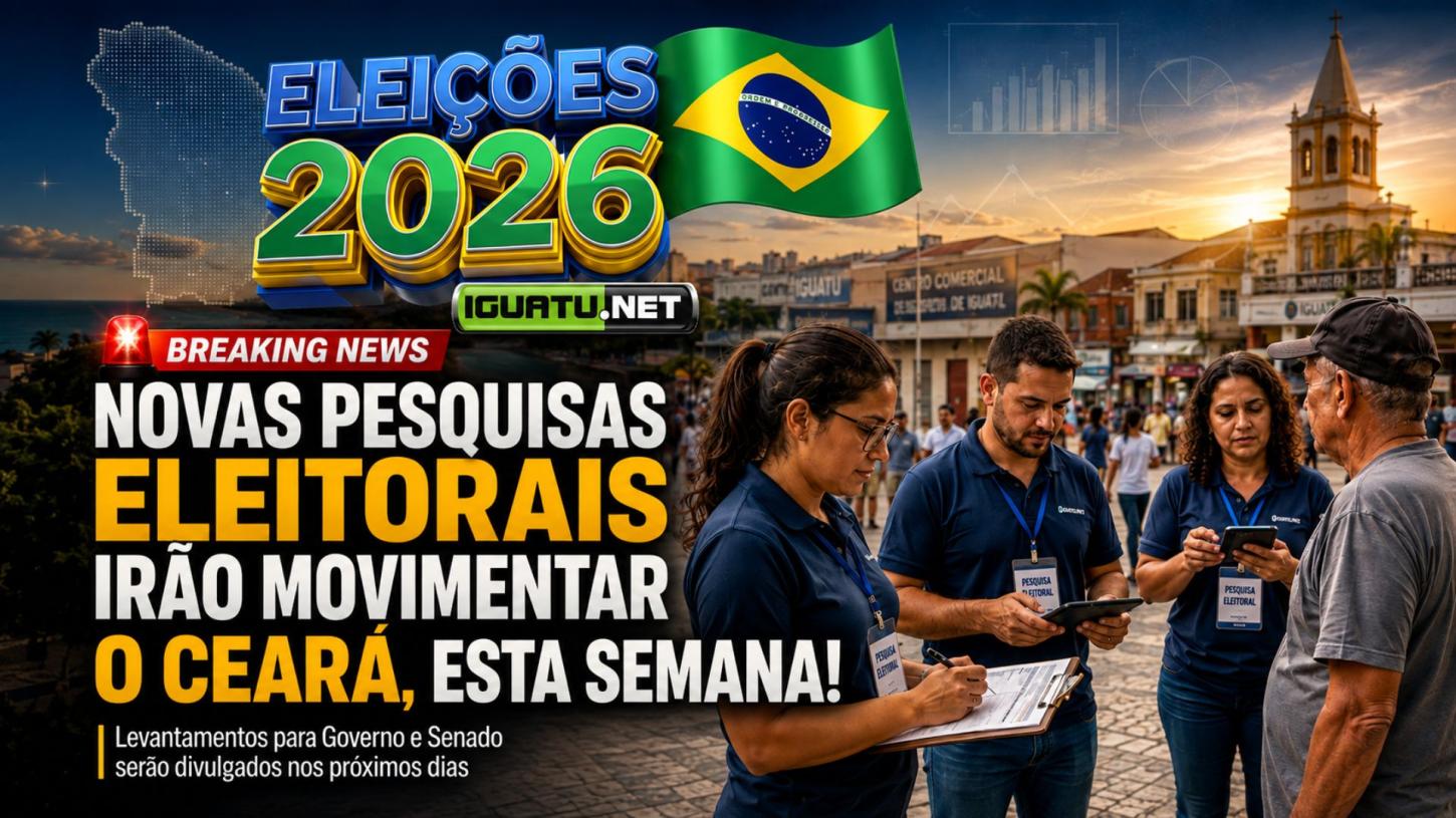 Novas pesquisas eleitorais prometem movimentar disputa pelo Governo e Senado no Ceará