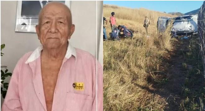 Um morto e três feridos no capotamento de carro em Crato que trazia pacientes de Acopiara