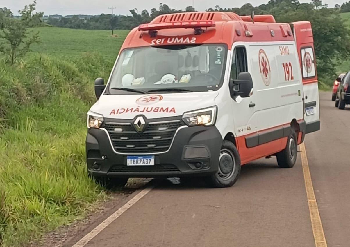 VÁRZEA ALEGRE — Carro capota na BR-230 e mulher fica ferida